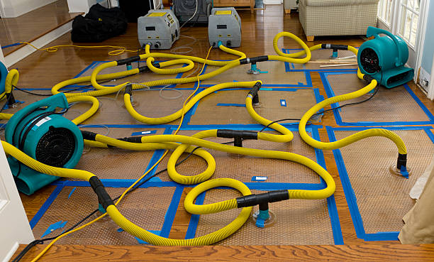 Professional Storm Water Damage Restoration technician working in Southborough, MA